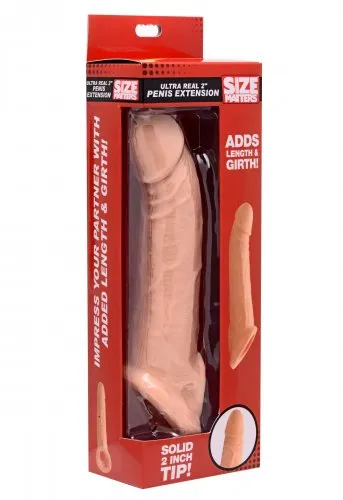 Size Matters Ultra Real 2 Inch Tip Penis Extension