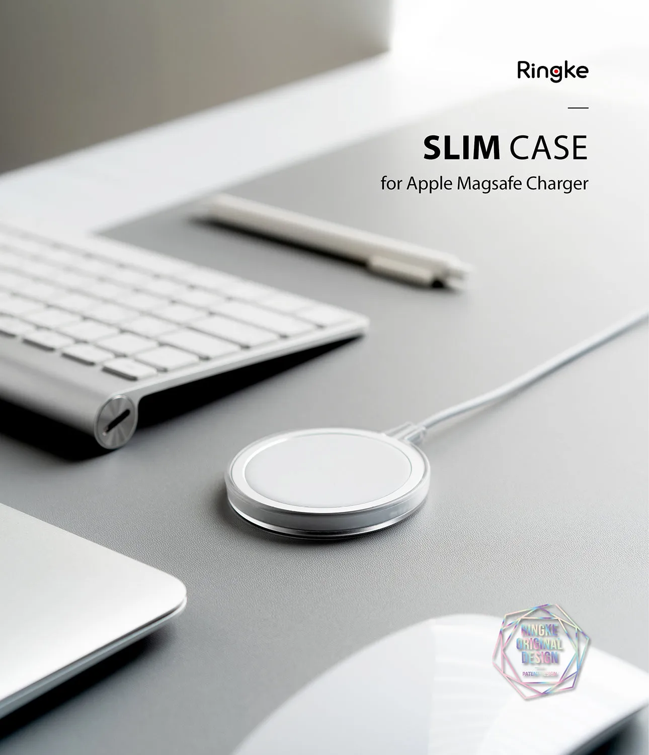 Slim Transparent Frosted Case |MagSafe Charger| Matte Clear