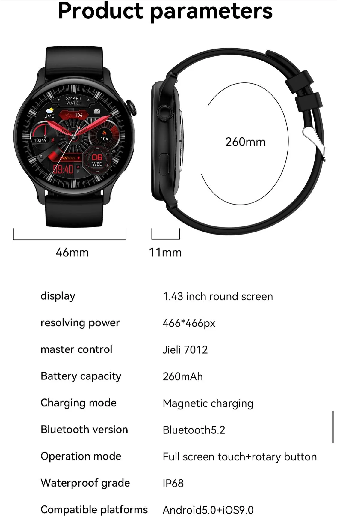 Smartoby Amoled BT