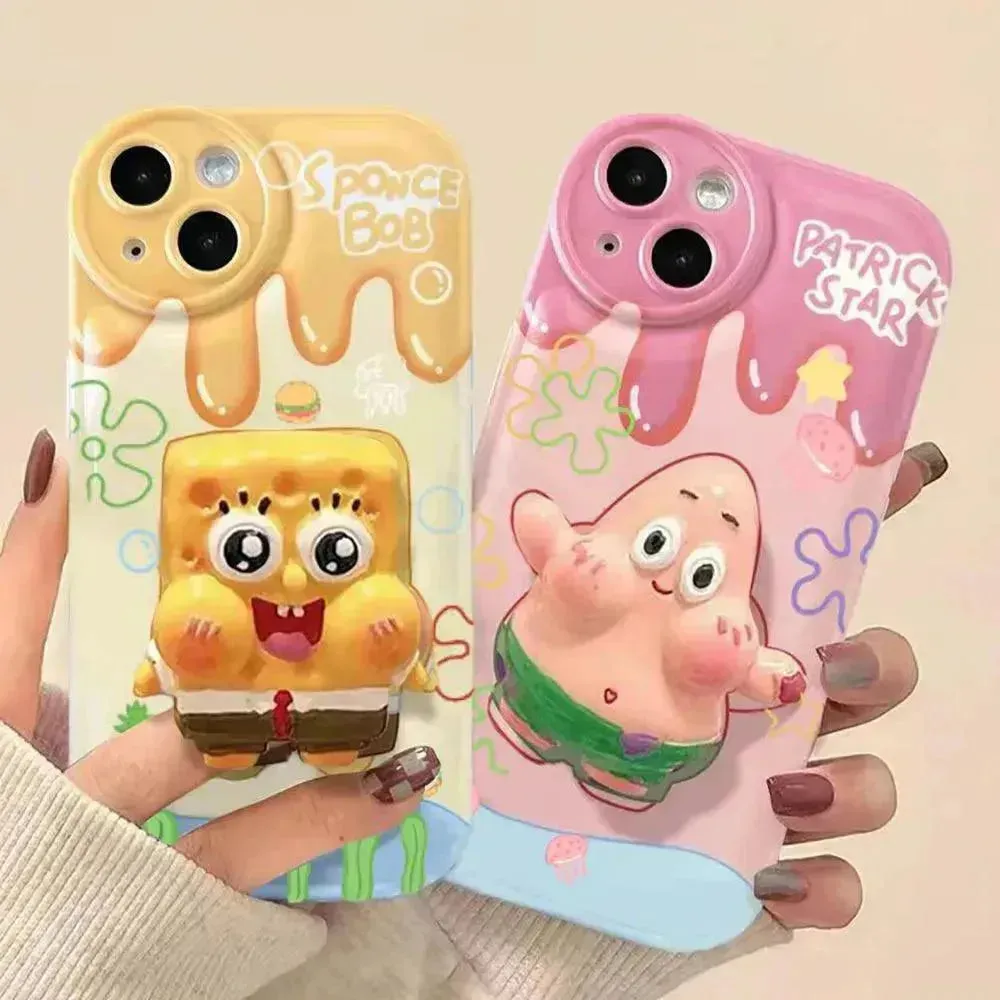 Spongebob Vivid Style Phone Case (For iPhones)