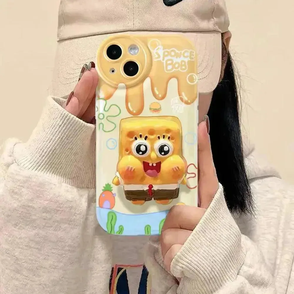 Spongebob Vivid Style Phone Case (For iPhones)