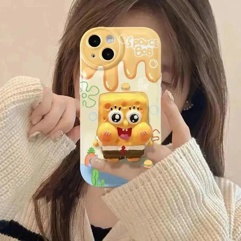 Spongebob Vivid Style Phone Case (For iPhones)