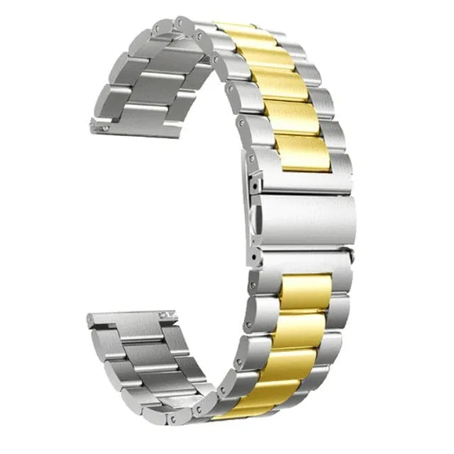 Stainless Steel Link Watch Strap Compatible with the Nokia Steel HR (40mm)