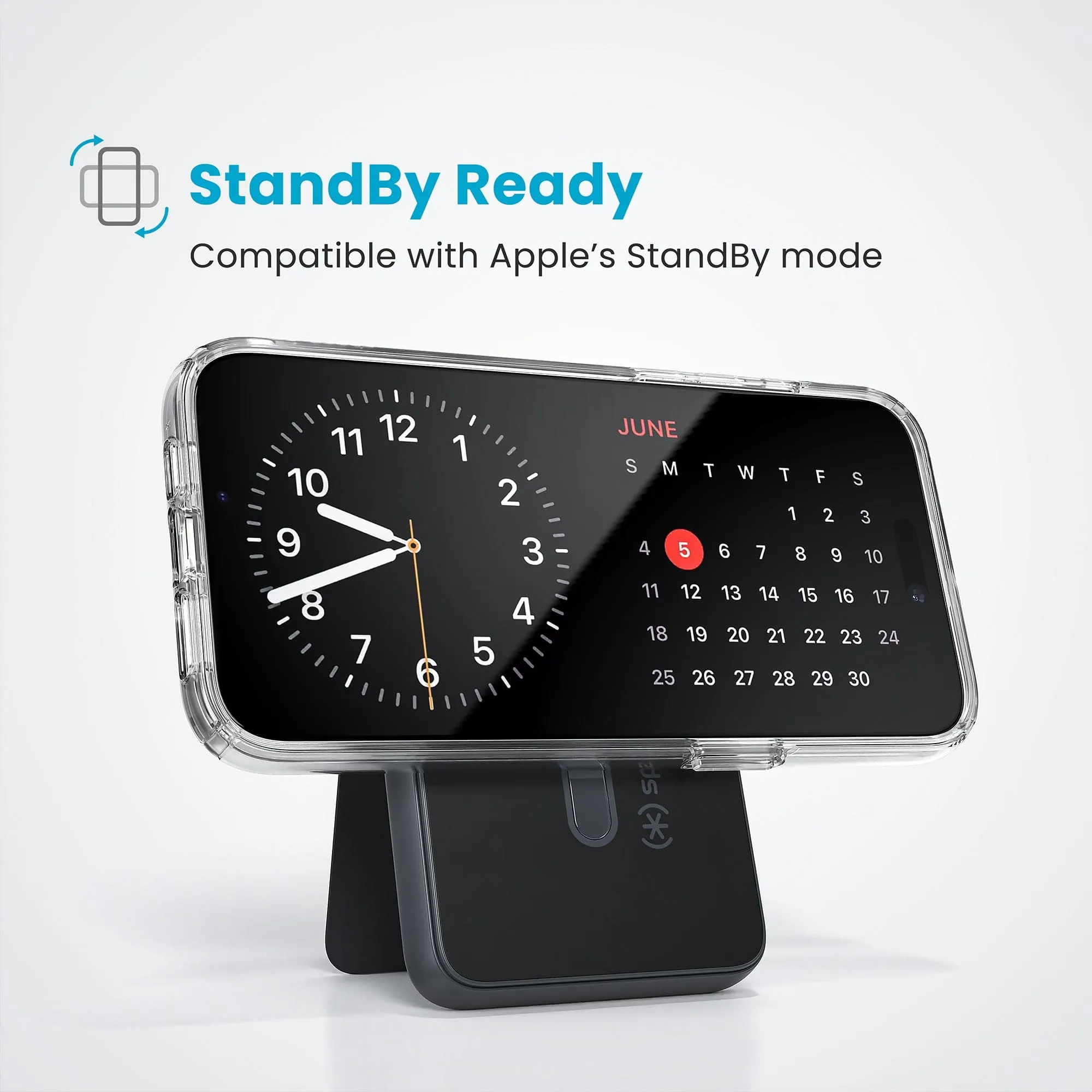 StandyBank Portable Wireless Charger for MagSafe with ClickLock