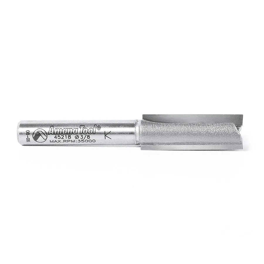 Straight Plunge Router Bit | 2 Flute | Various Dia x 1" x 1⁄4 Shank | 45218 | 738685852187