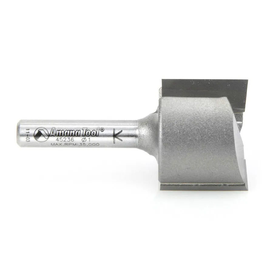 Straight Plunge Router Bit | 2 Flute | Various Dia x 3⁄4 x 1⁄4" Shank | 45236 | 738685852361