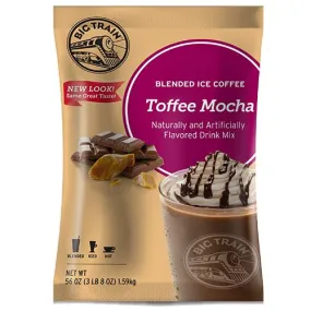 Toffee Mocha Blended Ice Coffee - Big Train Mix - Bag 3.5 pounds