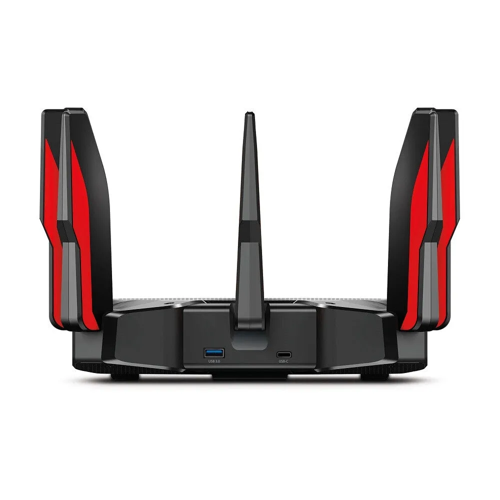 TP-Link Archer AX11000 wireless router Gigabit Ethernet Tri-band (2.4 GHz / 5 GHz / 5 GHz) Black