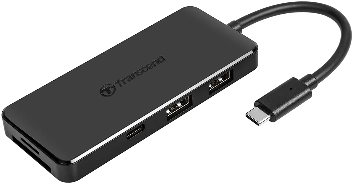 Transcend 6-in-1 USB Type-C Hub USB 3.1 Gen 2 TS-HUB5C