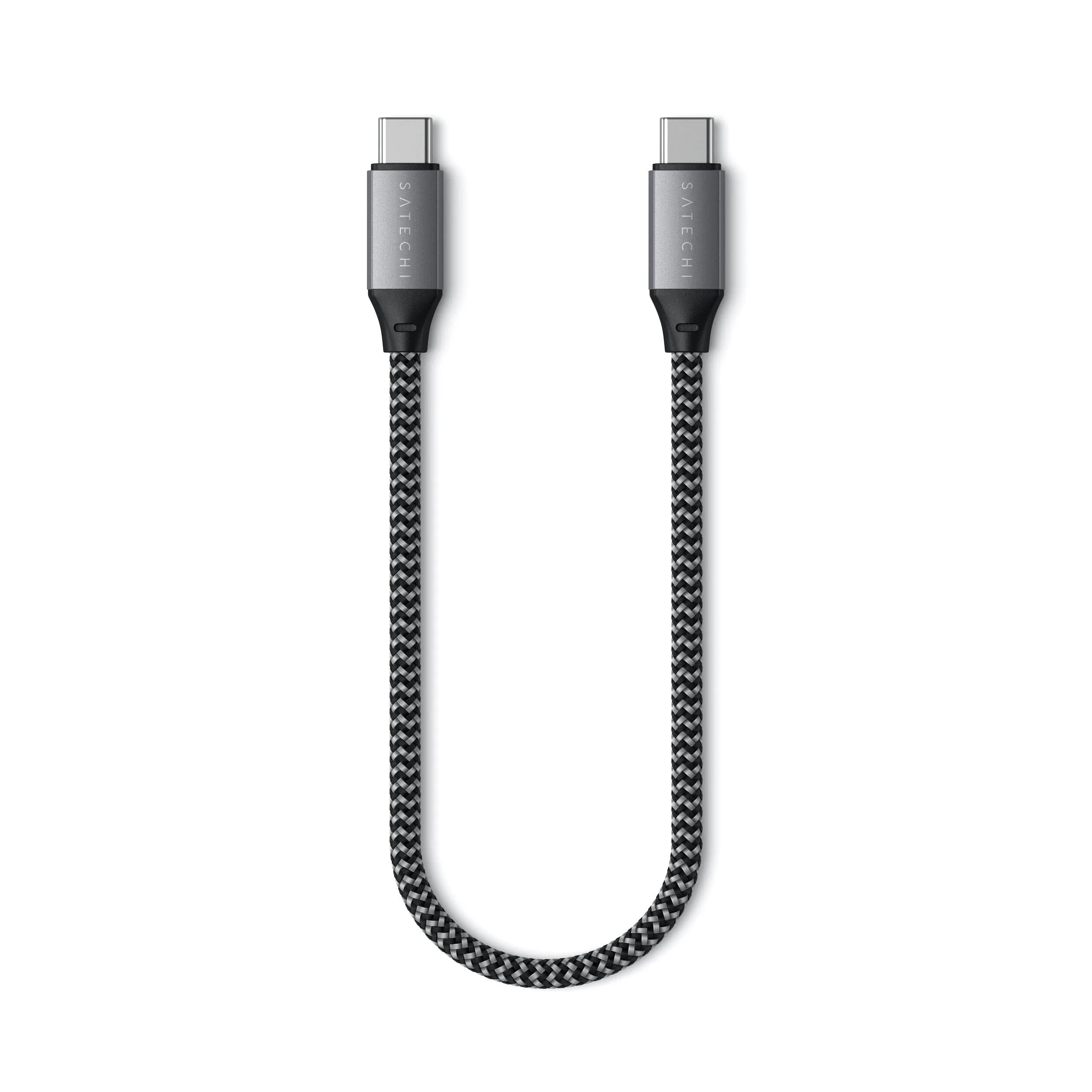 Type-A to Type-C Adapter - Space Gray | USB-C to USB-C Cable - 10 Inches