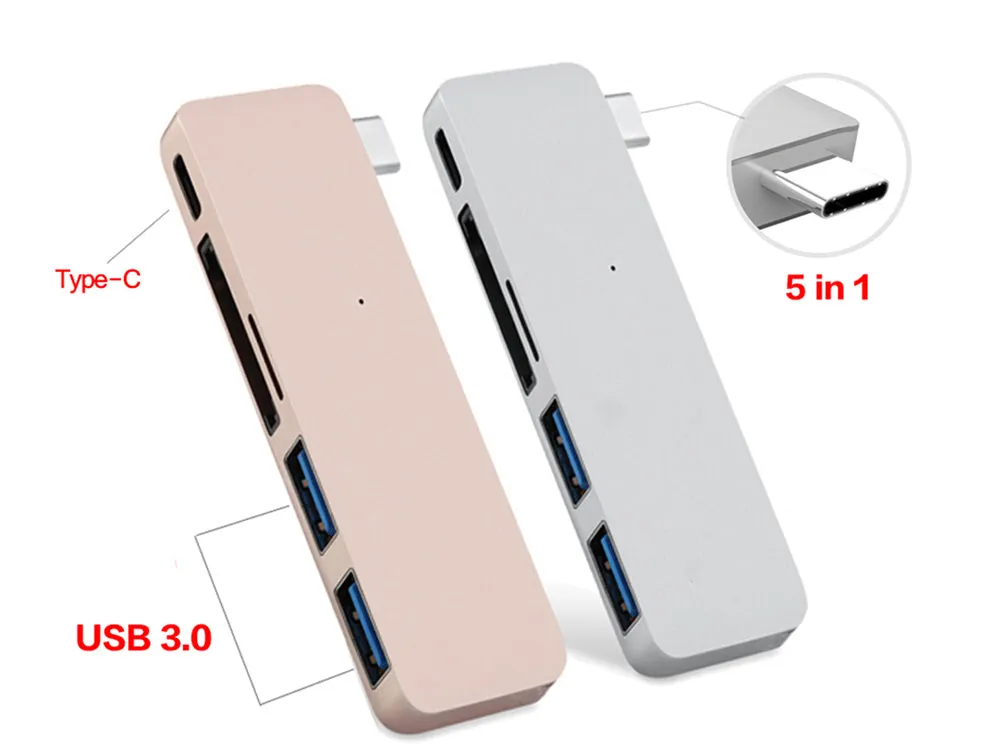 Type C Hub Usb C Card Reader