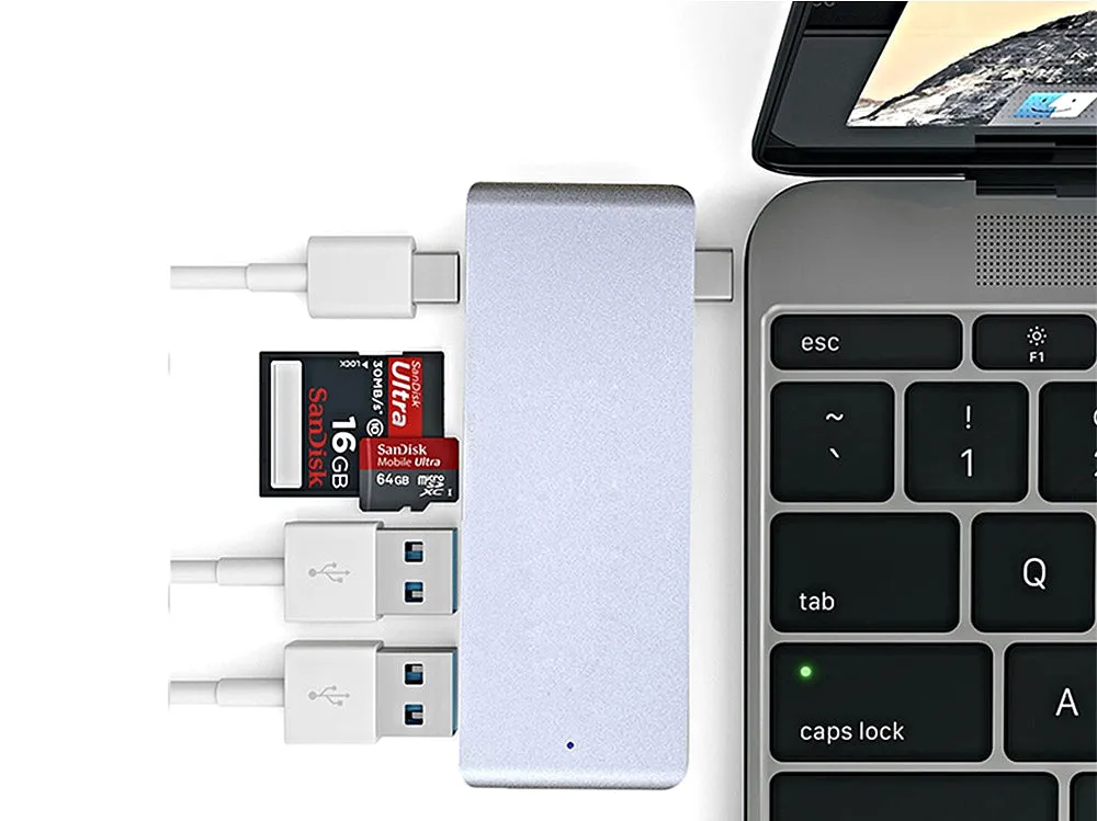 Type C Hub Usb C Card Reader