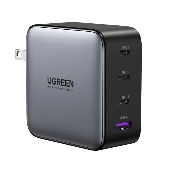 UGREEN Nexode 100W USB C GaN Charger-4 Ports Wall Charger