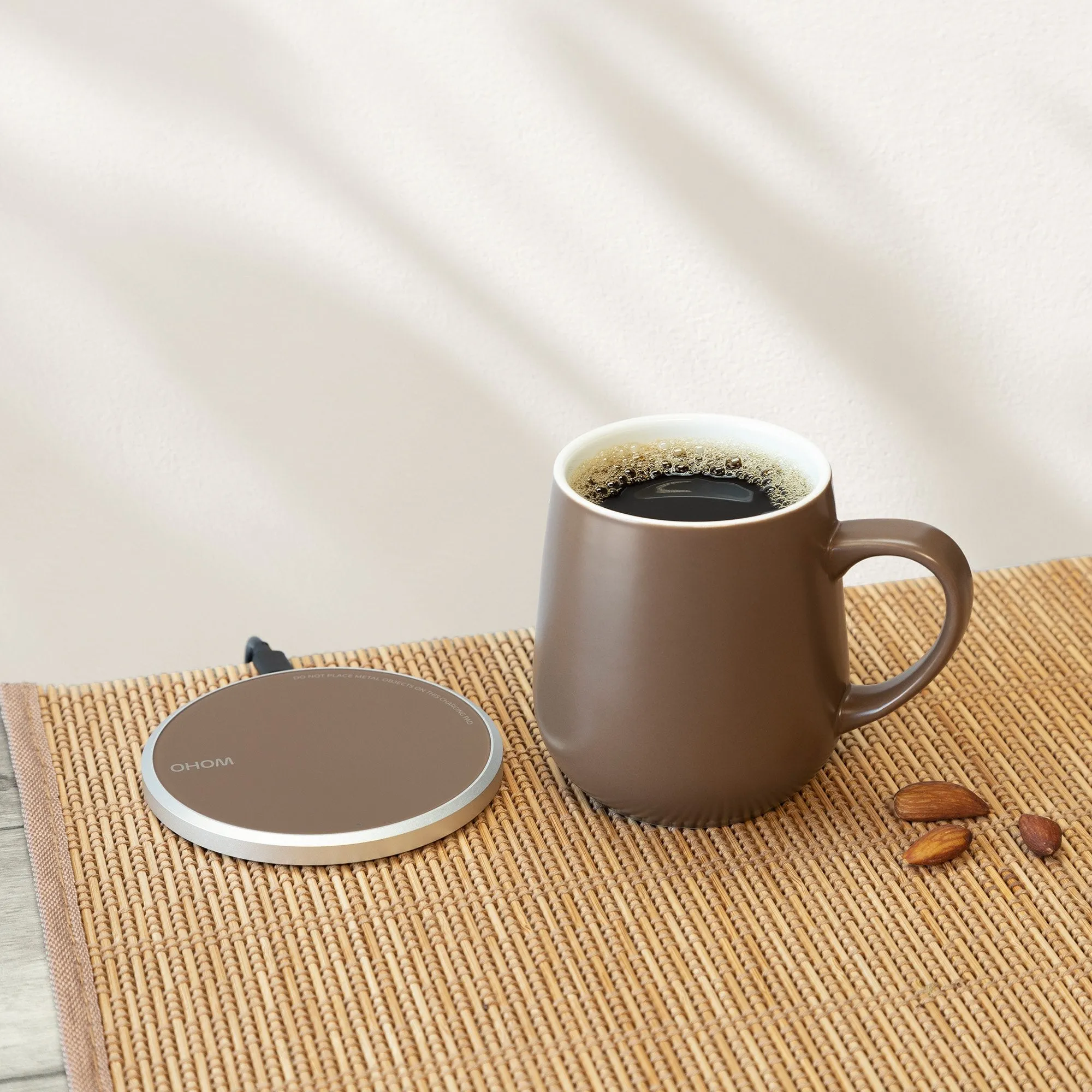 Ui Self-Heating Ceramic Mug & Wireless Charger