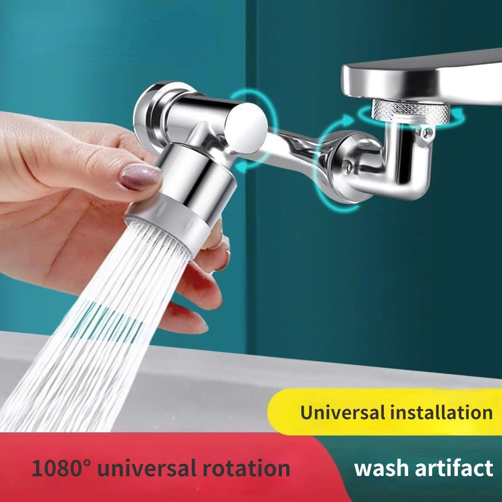 Universal 1080 Multifunction Swivel Faucet Aerator Faucet Extender