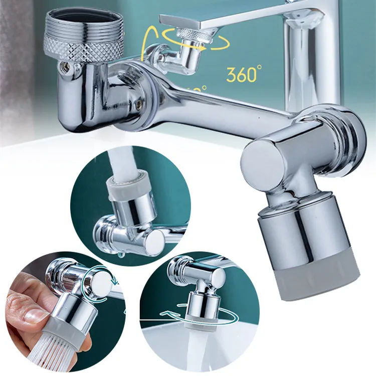 Universal 1080 Multifunction Swivel Faucet Aerator Faucet Extender