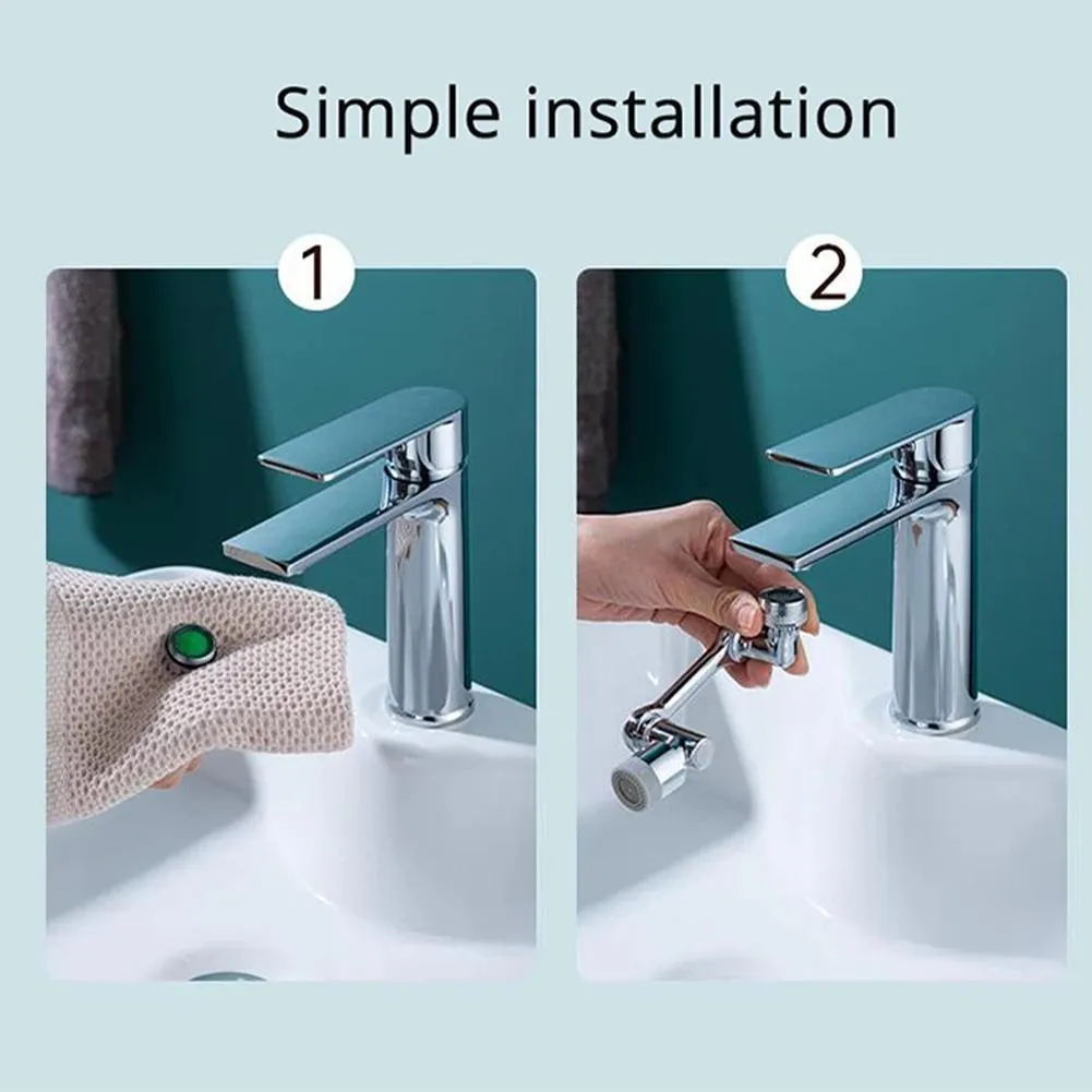 Universal 1080 Multifunction Swivel Faucet Aerator Faucet Extender