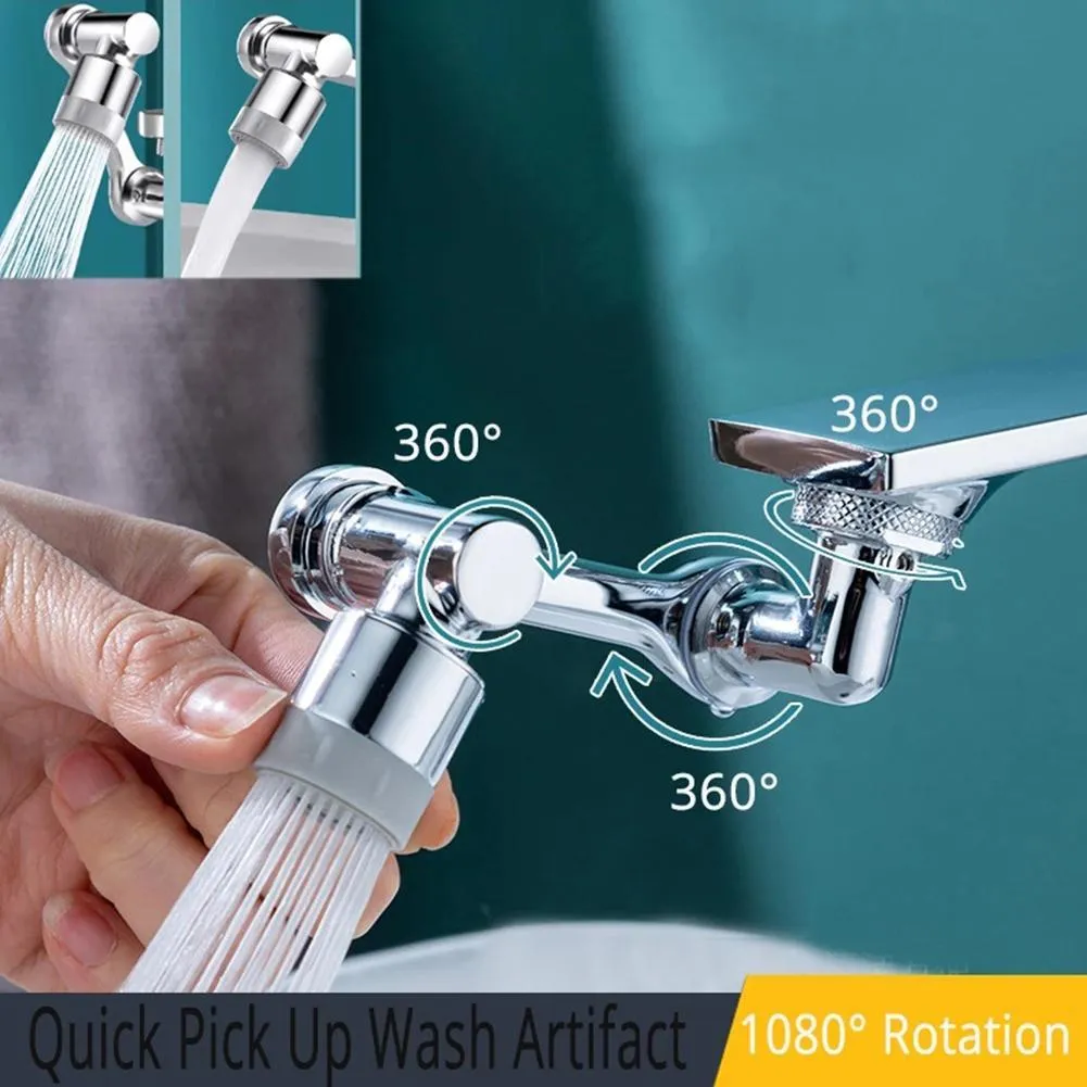 Universal 1080 Multifunction Swivel Faucet Aerator Faucet Extender