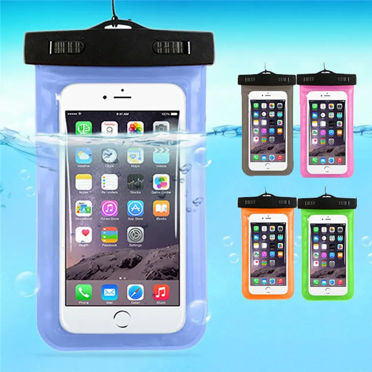 Universal Waterproof Durable Pouch Case - Great Jet ski/Boat Gift Phone Case Assortment Colors