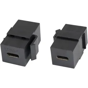 USB 3.1 Type C Keystone Coupler Female to Female