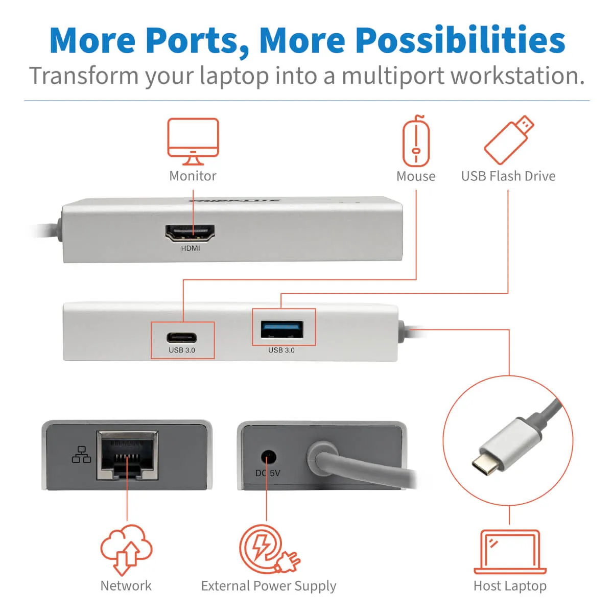 Usb-C Docking Station Type-C