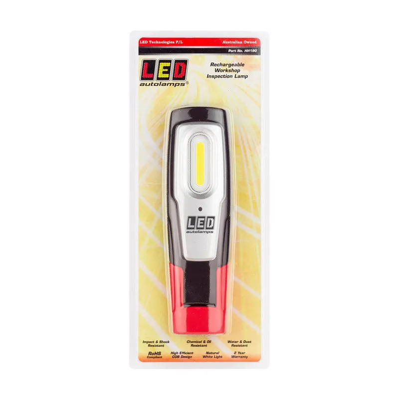 USB Rechargeable Workshop Inspection Lamp with Charging Dock - LED Autolamps