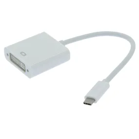 USB Type C to DVI Female Video Adapter