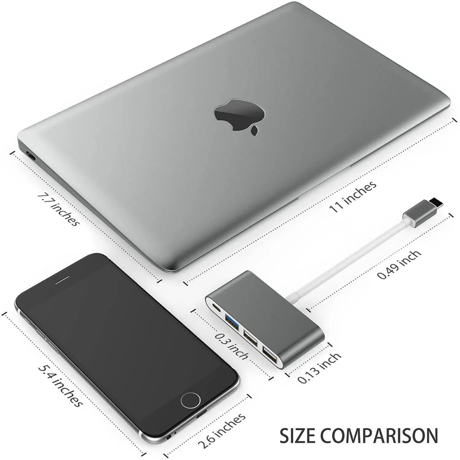 USB3.1Type-c to USB3.0/2.0 HUB hub for notebook computers