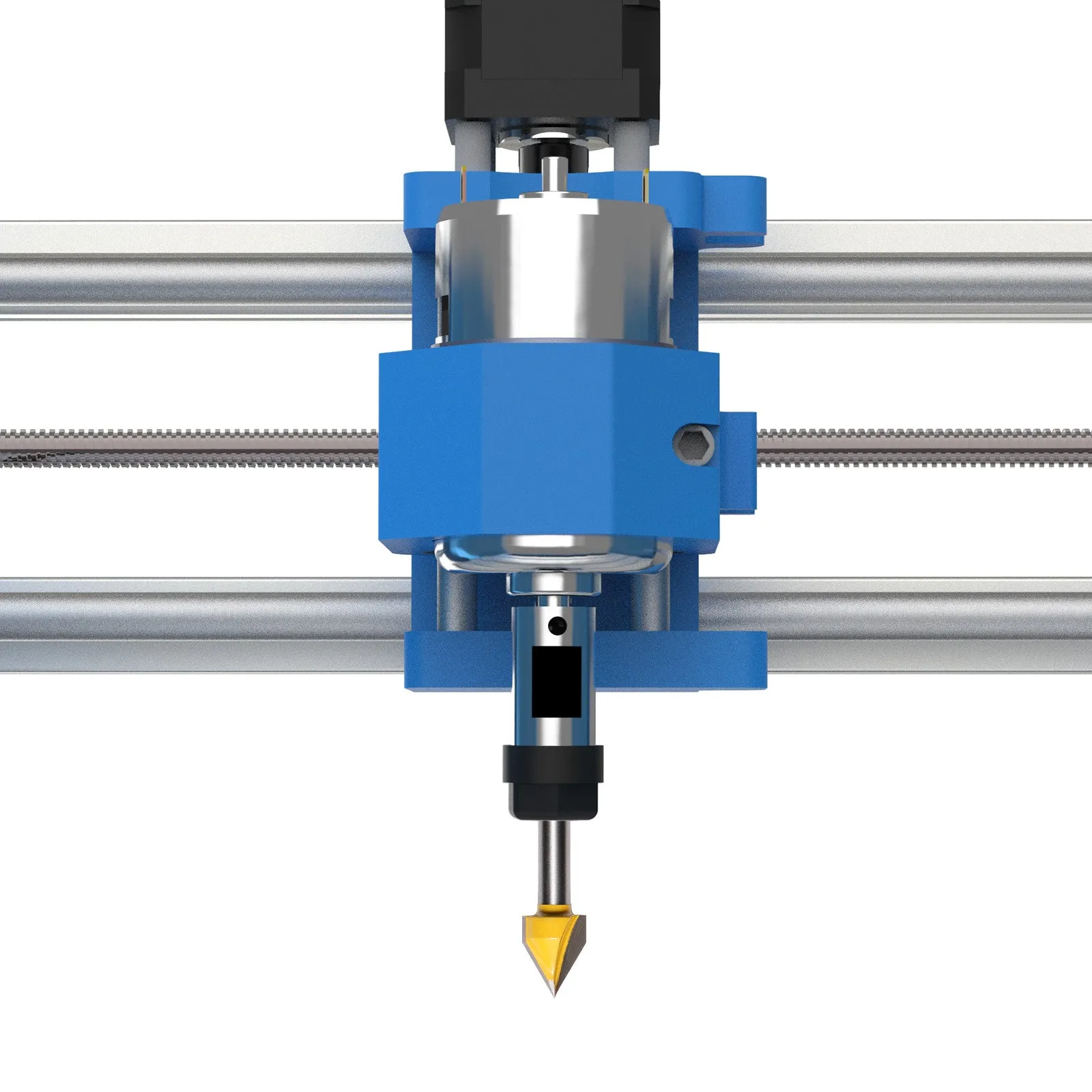 VG03A, 1/4'' Shank, 60 & 90 Degree V-Grooving, for Acrylics, Plastics, Carbon fiber, 3Pcs Router Bit Set