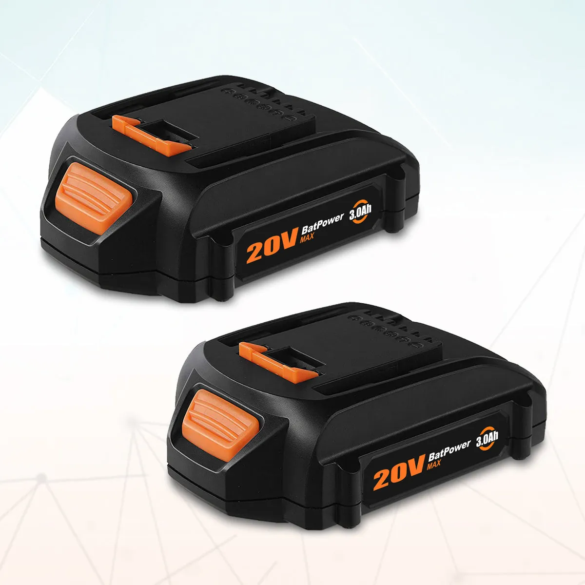 WA3575 20V 4.0Ah Compact Battery for WORX 20V Battery 2.0Ah 3.0Ah 1.5Ah WG630 WG322 WG543 WG163 WA3520 WA3525 WA3575 20V Lithium ion Battery