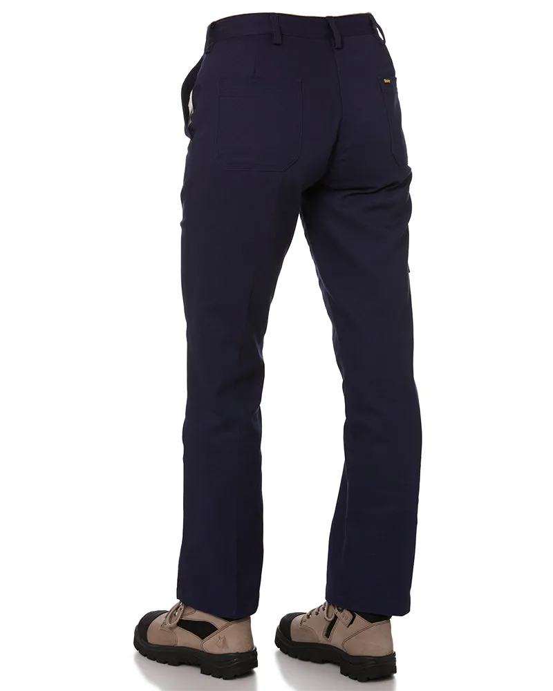 Womens Drill Pant - Navy