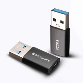 ZEBRONICS CTA1 USB Type C to Type A Converter