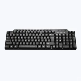 ZEBRONICS ZEB KM2100 USB Multimedia Keyboard (Black)